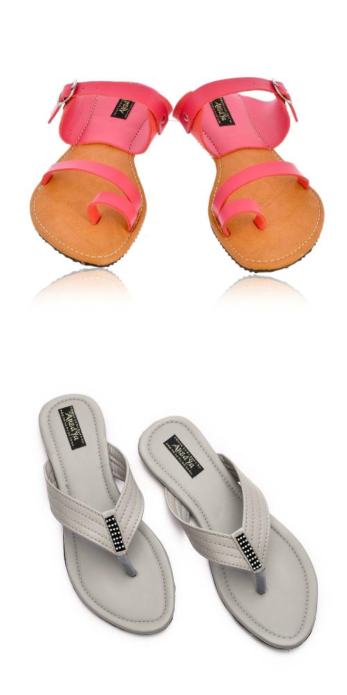 Atizaya Women combo Flats/Women sandal combo/Sandal for Women