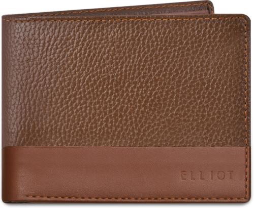Walrus Tan Artificial Leather Casual Rfid Wallet, 4 Card Slots For Men