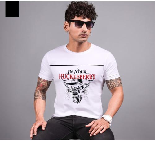 JACKSHON men collar tshirt-A24