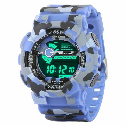 Emartos Army style Digital Sports Watch For Men & Boys (Blue)