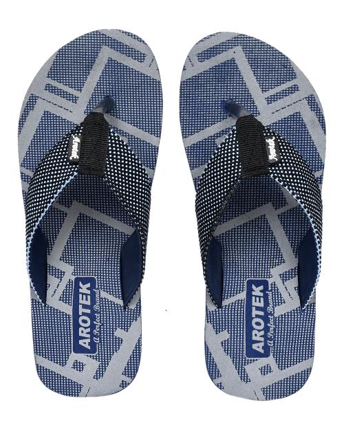 Buy AROTEK Men Slippers / Casual Slippers / Synthetic Slippers / Daily use Slippers ( Blue