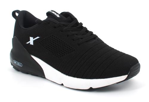 Sparx Men SM-487 Black White Sports Shoes