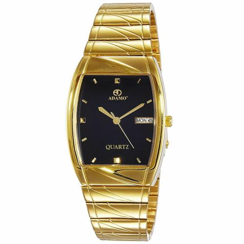 ADAMO Enchant Black Dial Day & Date Men's & Boy's Watch 9315YM02