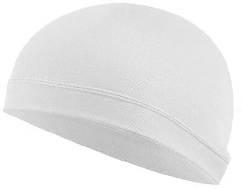 The Blazze Men White Cotton Helmetcap Caps