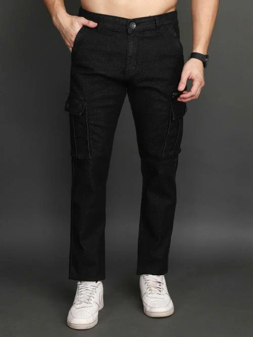 ALBION BY CNM MENS BLACK CARGOS-46