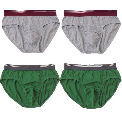 Envie Men Cotton Pack Of 4 Soft Bottom Underwear Briefs