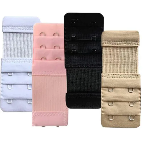 Buy CRUMPLED Bra Hook Extenders 2 Hook 3 Eye with Elastic for Women