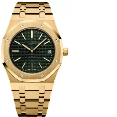 Libanz Analog Watch - For Men Royal Look Full Gold Black Dial Stainless Steel Premium Quality Men's Watch