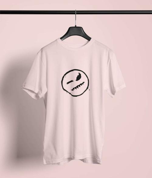 Johnny Freakin Men Printed T-Shirt Funky Style In half sleeves - peach - Extra Larg