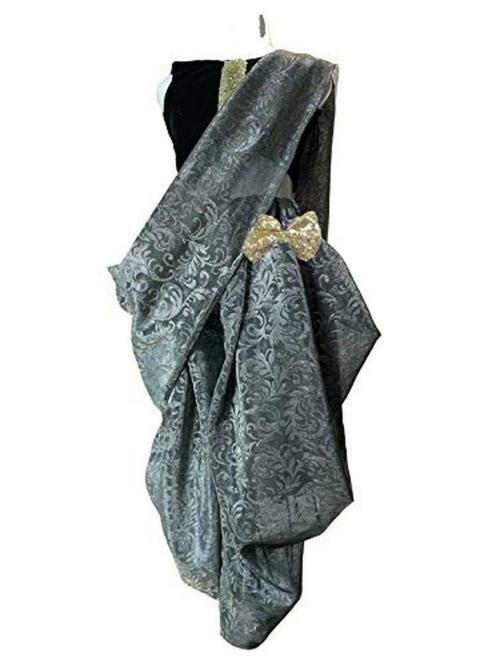 Aglare Girls Grey Salwar Suit Sets 9-10 Y