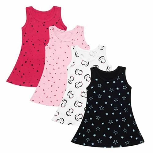 CLAP Baby Girl's Midi Dress (Pack of 4) - 18-24 M