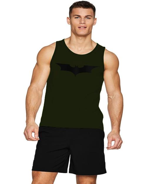 THE BLAZZE Men's Sleeveless Black Gym Tank Gym Stringer Tank Tops Gym Vest Muscle Tee Sleeveless Cotton T-Shirt for Men
