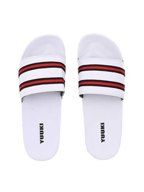 YUUKI FIJI II WHITE/RED Flip-Flops & Slippers Men