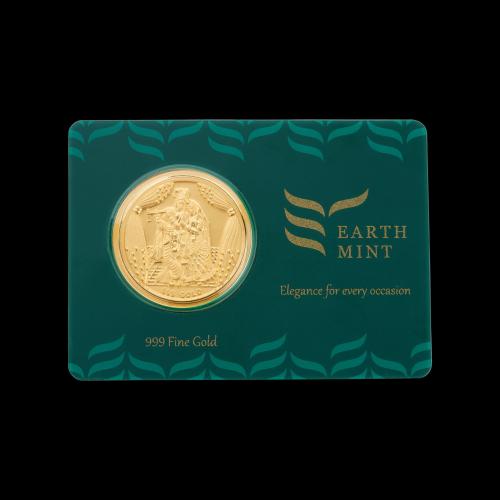 EARTH MINT Yellow Gold Precious Coin