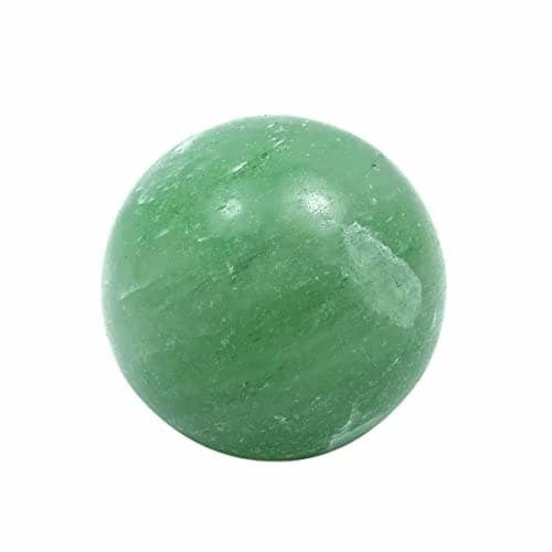 REBUY Green Aventurine Stone Spheres Healing Stone Crystal Ball
