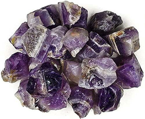 REBUY Natural Amethyst Cluster Raw Rough Stone