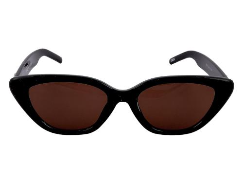 RARA EYEWEAR Black-Brown Women's Cat-Eye Sunglasses (58041)