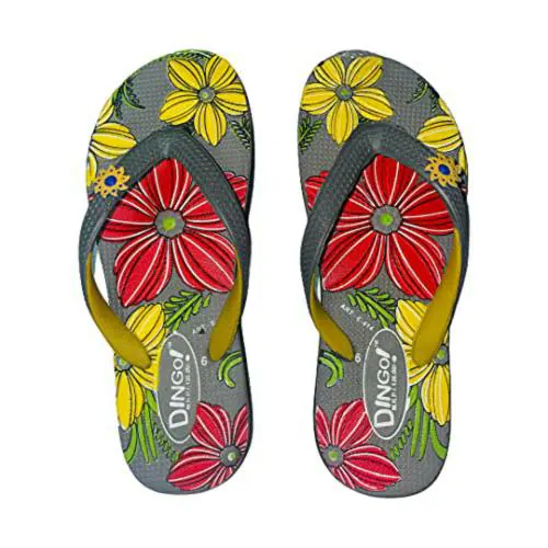 Spdingo Women Flip Flops (Brown)|Slipers| Flip Floper| Sandle for Women| Multicolor Sliper|