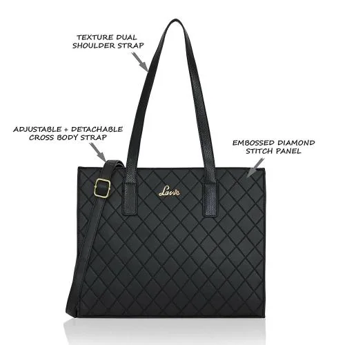 LAVIE REX SM SATCHEL Black Handbags