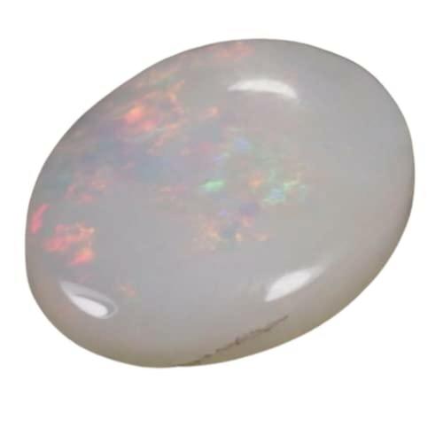 Feel Touch Mart 5.25 Carat Asutralian Fire Opal Milky Opal Natural Gemstone by Lab Certified