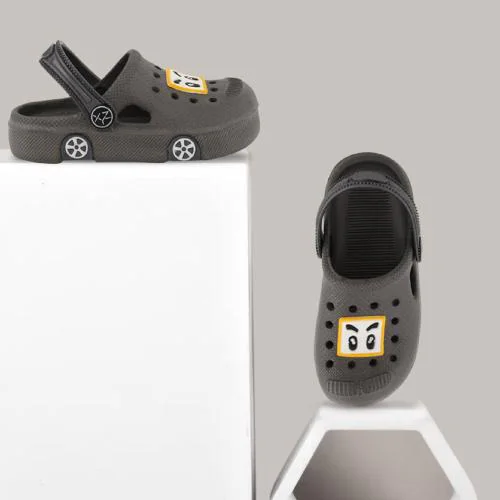SMARTOTS Dailywear Unique & Stylish Car Model Casual Clogs with Back Strap for Kids