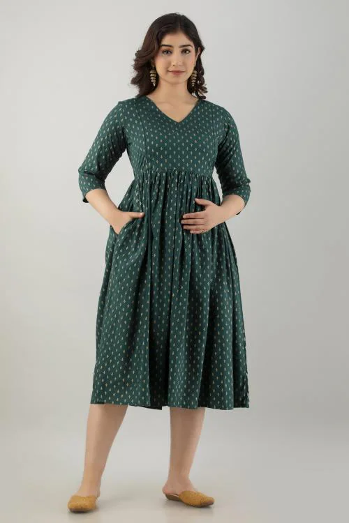 maternity wear feeding kurti with zip