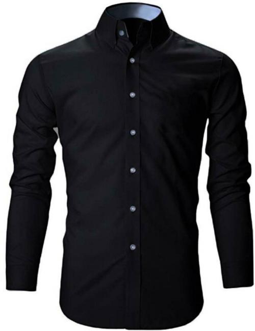 Qlonz Store Men Full Sleeve Solid Shirt | Mens Shirt | Shirts for Men | Shirts
