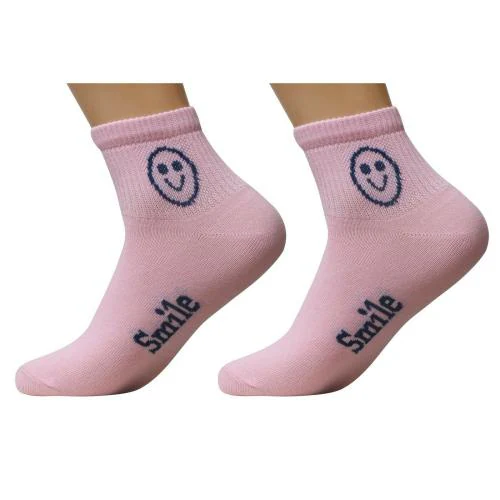 Colorful Pure Cotton Ankle Length Socks For Women