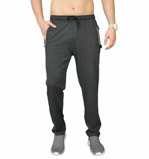 SURYA MAX Men Black Cotton Track Pants (M)