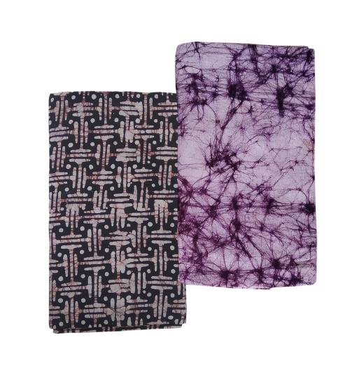 Adhin Men Pure Cotton Pack Of 2 Handloom Lungis (2 25 M)