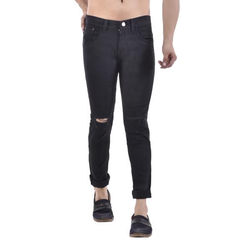 Rock Hudson Present Men's Reguler Fit Strechable Denim Jeans-Black