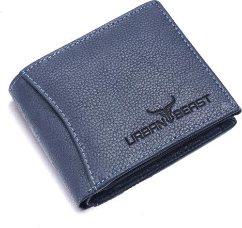 TOFFIL Men Casual, Formal, Travel, Trendy Tan Genuine Leather Wallet (3 Card Slots)