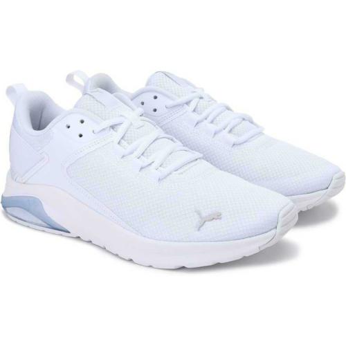 Puma Men Electron White-Gray Violet Sports Shoe