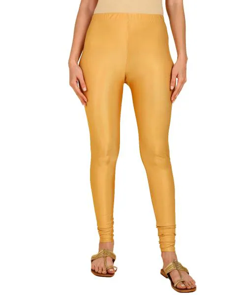 Buy eDESIRE Latest Stylish Shining Leggings Pant Glittery Glossy Dark Golden  Shimmer Shiny Leggings, Free Size(28 To 36 inch Waist) Online at Best  Prices in India - JioMart.