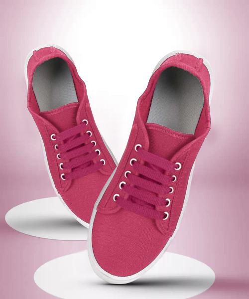 Axter Pink Casual Shoes For Women