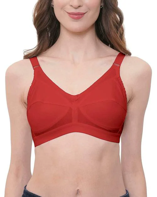 Eve's Beauty Women Maroon 40D Full Coverage Cotton Bra (40D)