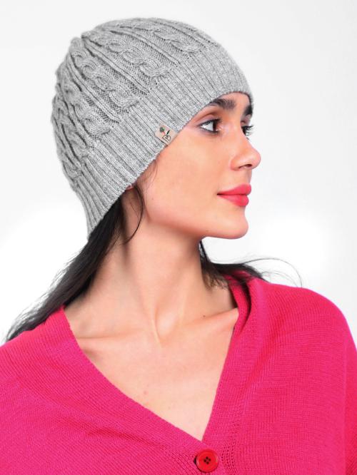 Buy Bharatasya Grey Winter Beanie Cap And Muffler Set Online At Best buy-bharatasya-grey-winter-beanie-cap-and-muffler-set-online-at-best