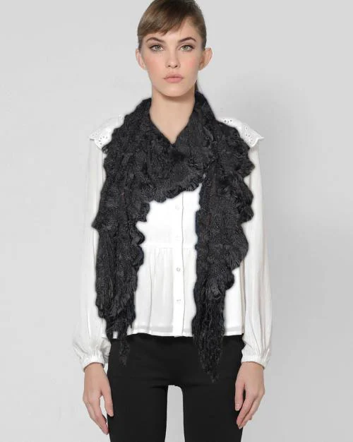 VANILLAFUDGE winter wear muffler for women Pack of 01