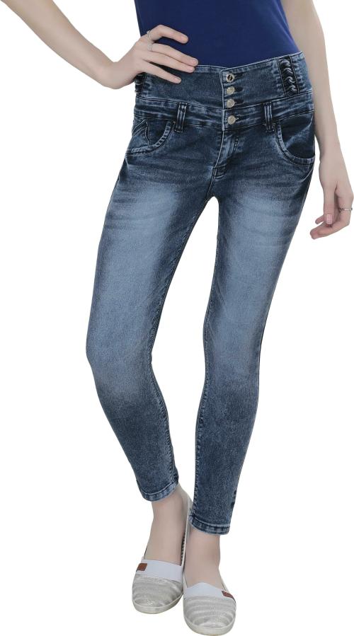 Nifty Women Dark Blue Ombre Denim Jeans