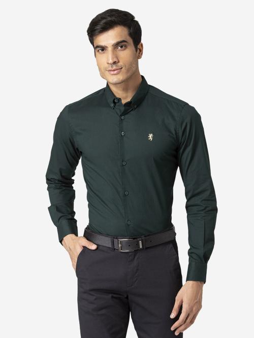 Red Tape Men's Dark Green Shirt