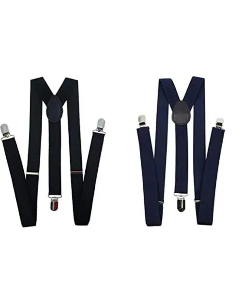 ACCERY Men Multicolor Suspender (Pack of 2)