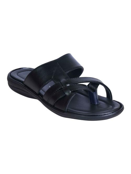 Ajanta Men Sandals & Slippers BLACK JioMart
