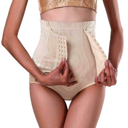 OLSIC Waist Shaper Tummy Control Shapewear Panty with Belt for Postpartum Recovery/Gym/Workout6