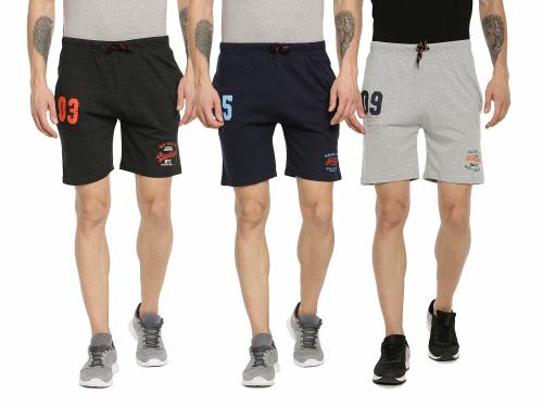 ARDEUR MENS SOLID COMBO SHORTS FOR MENS