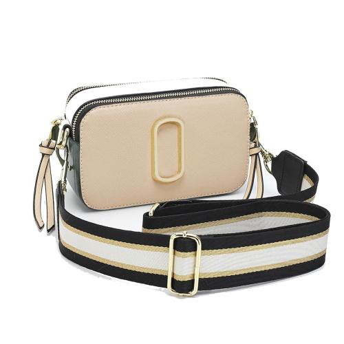 Palay Crossbody Bag For Women Small Square Pu Bag For Women Hand Bag Clutch Bag Sling Bag With Detachable Wide Shoulder Belt Pure Color Shoulder Bag For Daily, Beige