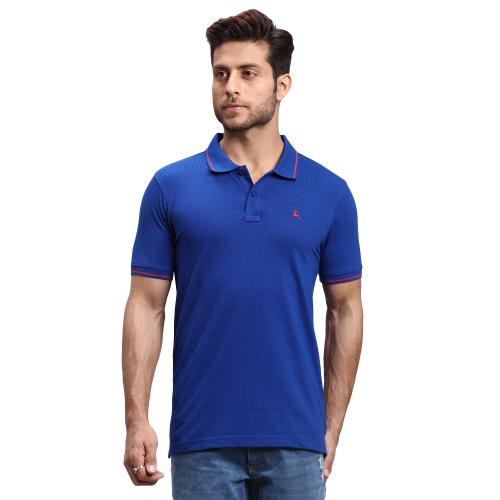 Parx Regular Fit Solid T-Shirt