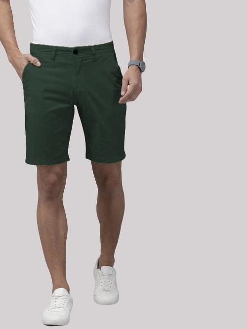 Buy Sarona Solid Men Dark Green Chino Shorts Online at Best Prices in India JioMart.