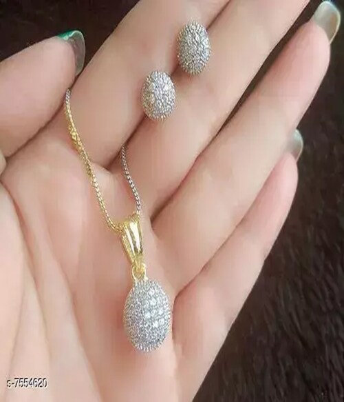 RIYA HANDICRAFT JEWELLERY Stud Earrings for Women & Girls - Gold Toned Sun Design Stud Earrings