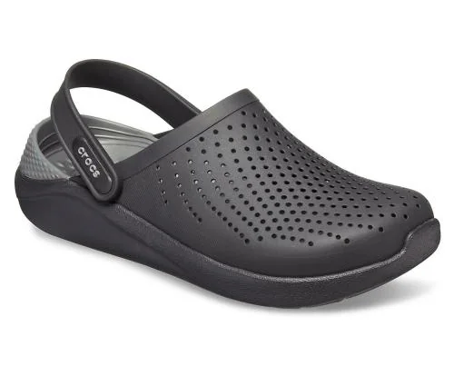 Crocs Literide Black Clog for Unisex Adult