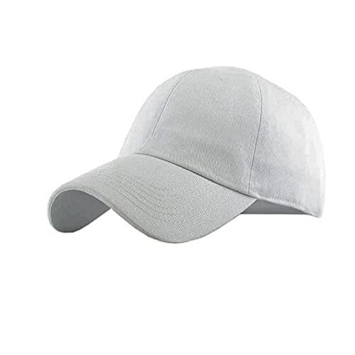 SIDEWOK Cap Adjustable Size Perfect for Running Workouts and Outdoor Activities (White)(CAP-02-WHT)